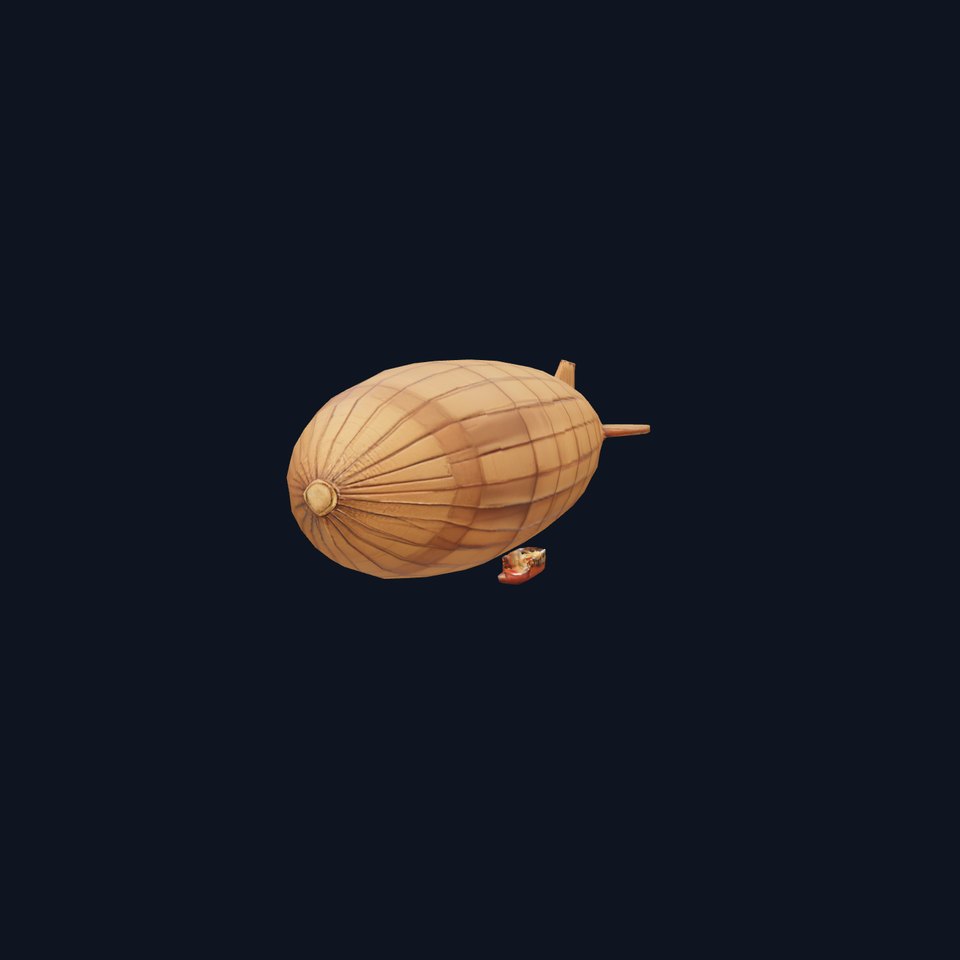 Vintage Zeppelin Copper model pack